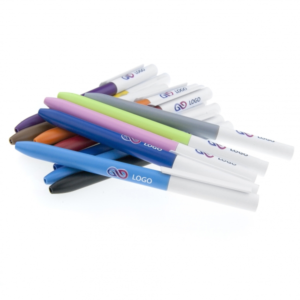 Długopis plastikowy z nadrukiem UV Kalido Color
